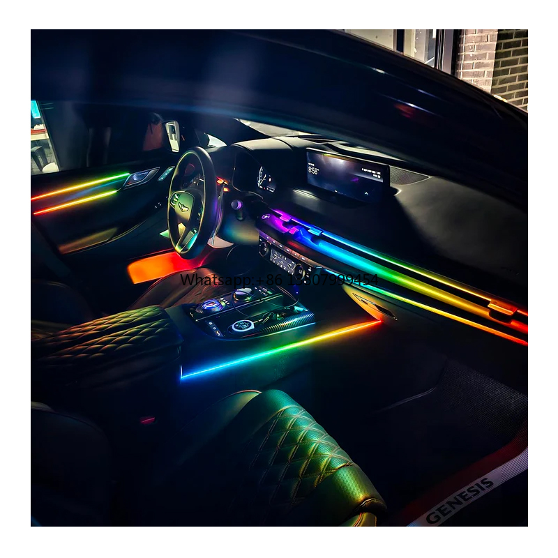 Lighting Decor - 工場価格 ユニバーサル雰囲気 256色LEDアンビエントライト 車内装飾照明
