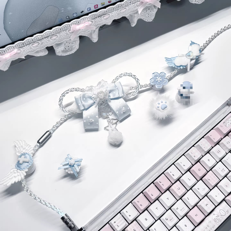 Decor Lighting Returns - RGB Avaitor ケーブル ホワイト/ブルーライト 8k リターンレート