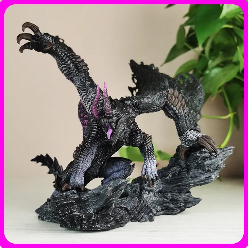 Lighting World Decor - モンスターハンター 18 センチメートルワールドゴアマガラゲームフィギュアモデル像ボーイズコレクションデスクトップ装飾飾りライトおもちゃギフト