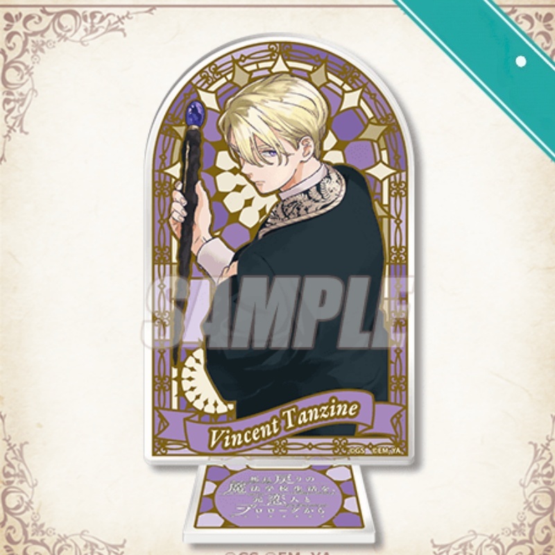 Decor Lighting Returns - 本棚用装飾品、アニメ「死から帰還」の15cmアクリルスタンドフィギュア、キーチェーン。オリアナ、エルシャ、ミゲル・フェルベイラ、ヴィンセント・タンジン。