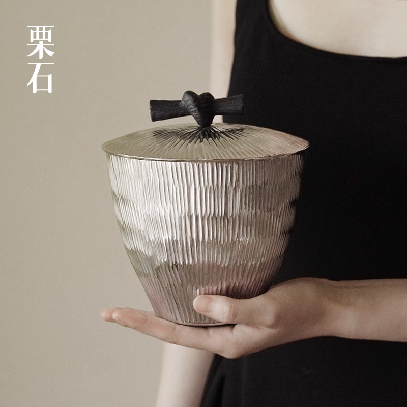 Unique Lighting Decor - 軽贅沢な創造性あふれるアルミ製デザイン、レトロでユニークなスタイルの収納タンク、家庭用装飾キャンディ収納タンク