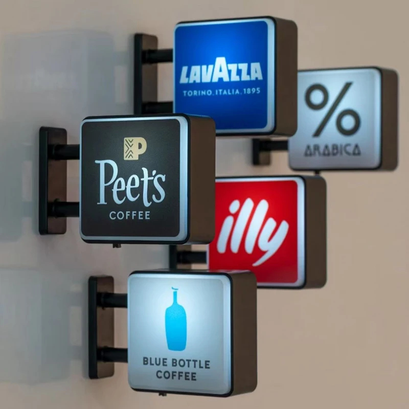 ワールドクラシックコーヒーブランドライトサイン冷蔵庫マグネッ - Lighting World Decor のレビューと価格