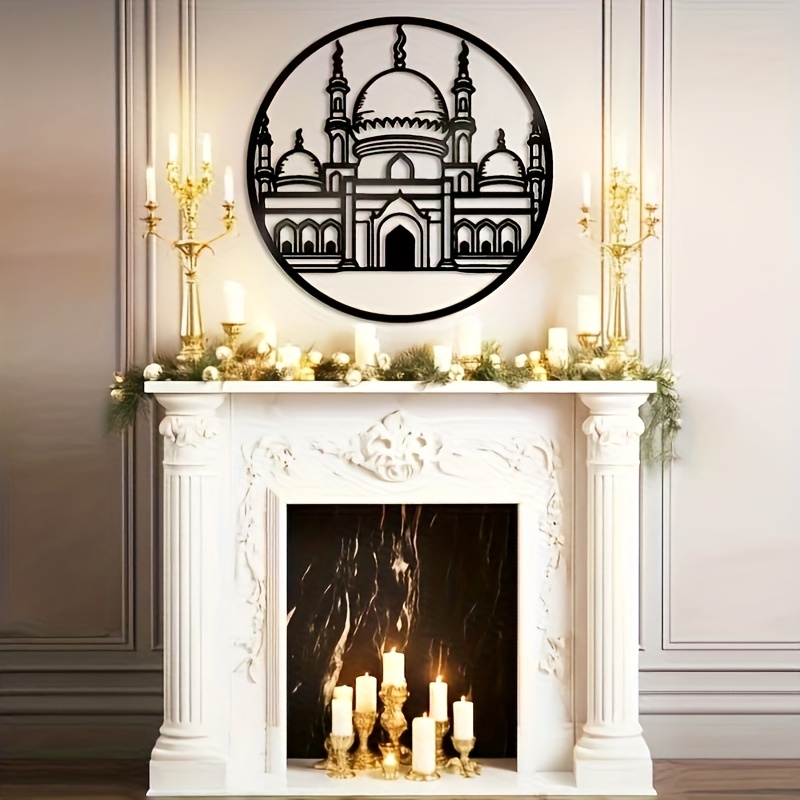 CIFBUY イスラム風金属製壁飾り、防水・耐久性に優れ、リ - Lighting Metal Wall Decor のレビューと価格