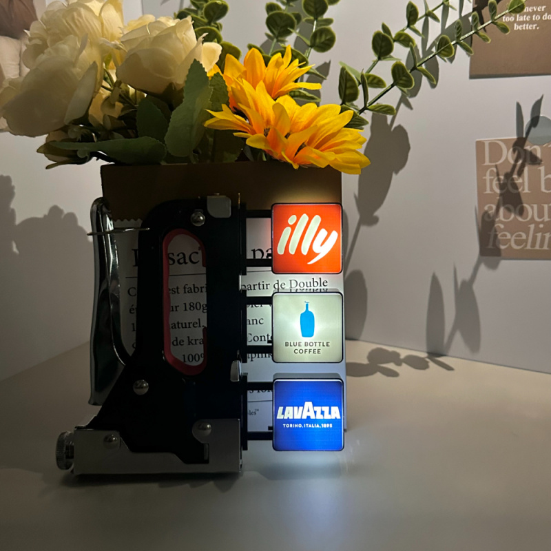 ワールドクラシックコーヒーブランドライトサイン冷蔵庫マグネッ - Lighting World Decor のレビューと価格
