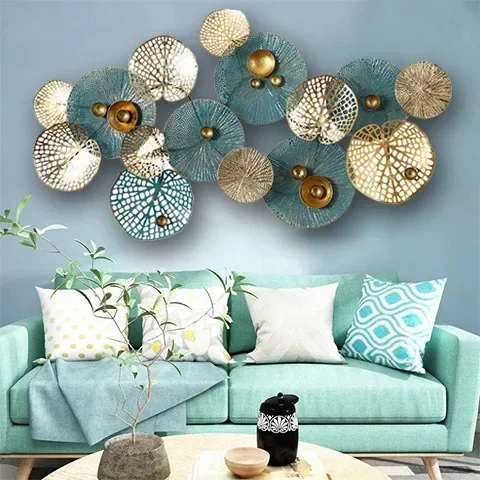 モダンな錬鉄製の壁掛け,豪華な家具,リビングルームとポーチ, - Lighting Metal Wall Decor のレビューと価格