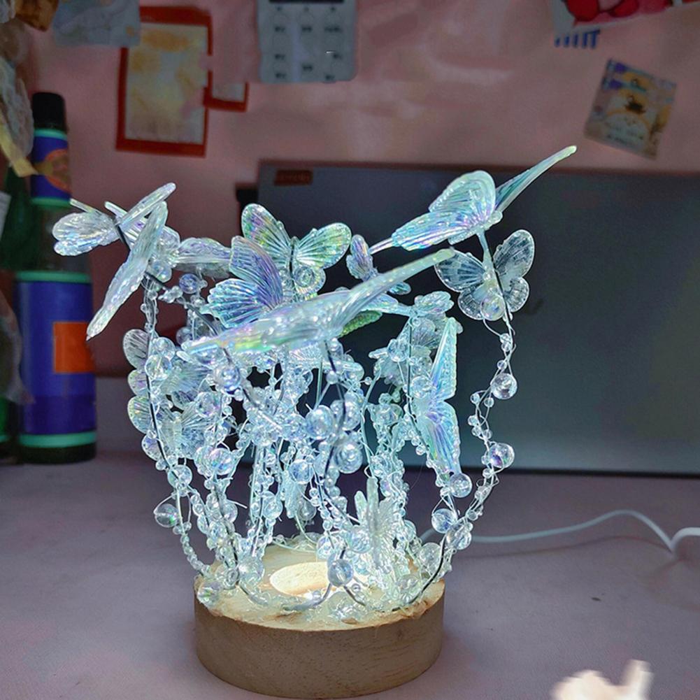 女性と女の子のための蝶の形をしたLEDナイトライトセット,手 - Up Lighting Decor のレビューと価格