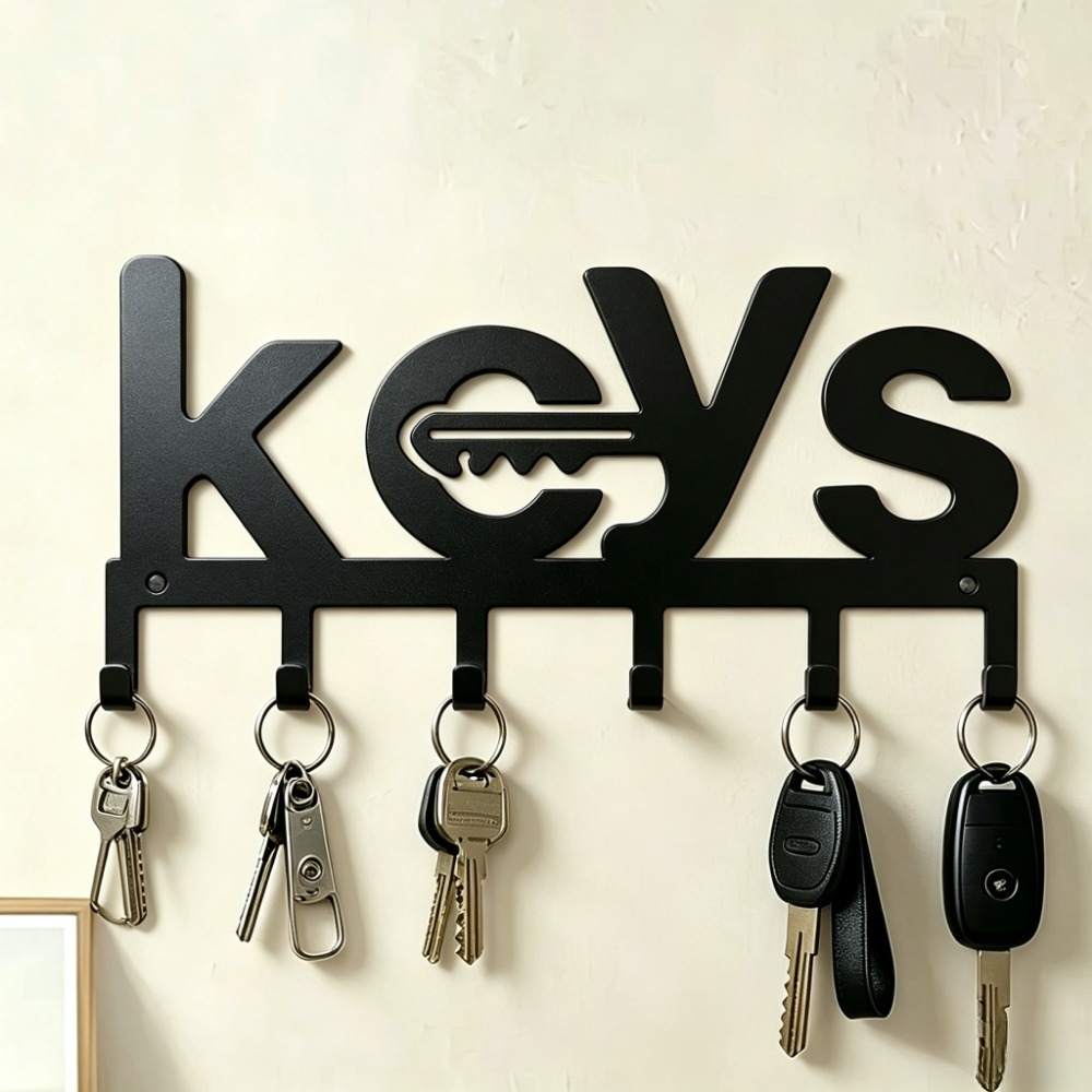 CIFBUY キー型金属製ウォールアート、防水・耐久性に優れ - Lighting Metal Wall Decor のレビューと価格