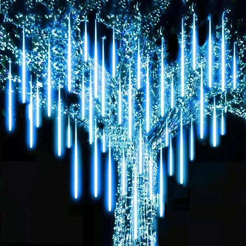 30 センチメートル/50 センチメートル防水流星雨雨 8  - Outdoor Lighting Wedding Decor のレビューと価格