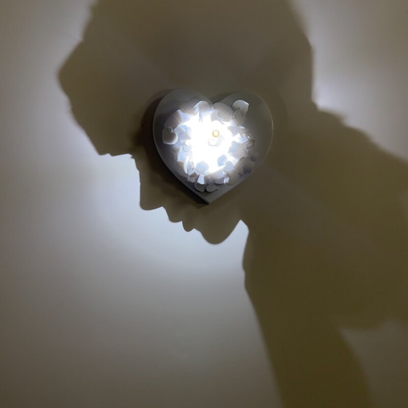 ドロップシッピング 3Dライトシャドウナイトライト アンビエ - Room Lighting Bedroom Decor のレビューと価格