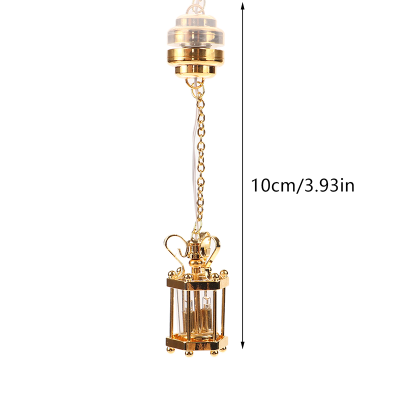 ドールハウス用LEDウォールライト,ミニチュアガラスシェード - Lighting Metal Wall Decor のレビューと価格