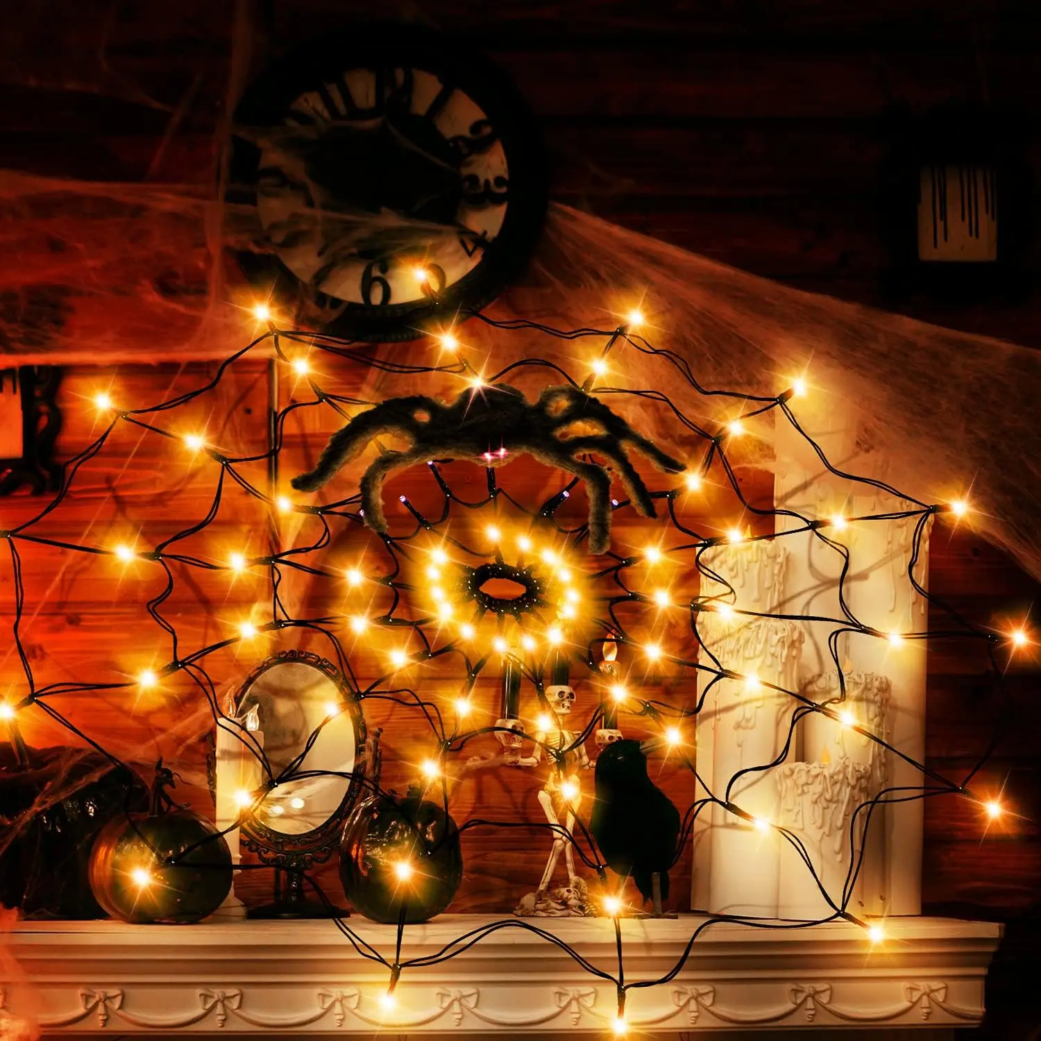 LEDストリングゴーストフェスティバルライト、ゴーストハウス - Lighting Decor For House のレビューと価格