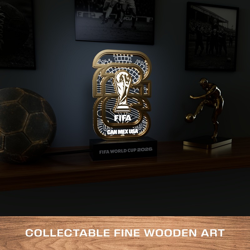 26個のゴールデンテーマFIFAワールドカップライトサインL - Lighting World Decor のレビューと価格