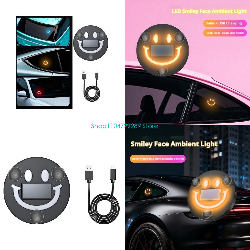 D8KE スマイルフェイス LED 軽自動車三角窓装飾ランプ - Unique Lighting Decor のレビューと価格