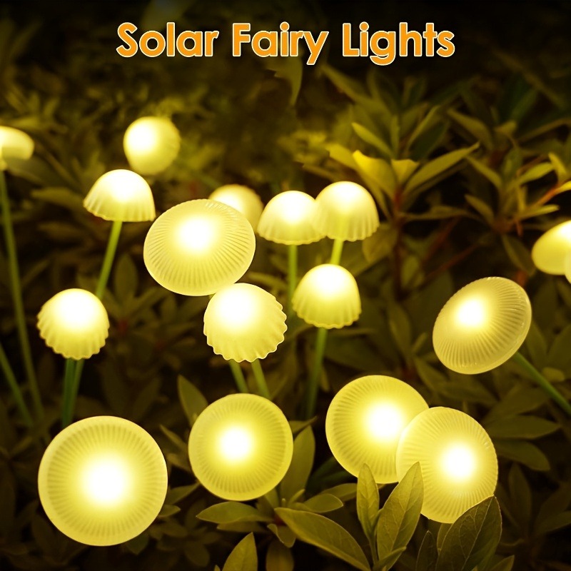 8LEDソーラーガーデンライト4セット、屋外ガーデン装飾ライ - Outdoor Lighting Wedding Decor のレビューと価格