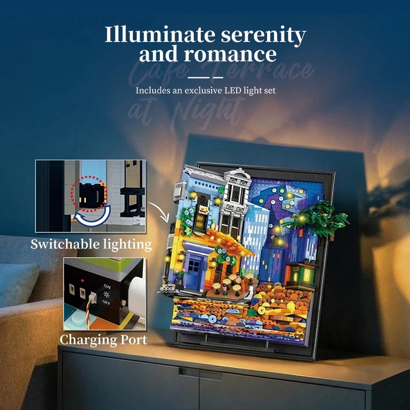 2678ピース ナイトスカイカフェ ピクチャーフレーム ビル - Lighting Decoration Ideas For Home のレビューと価格