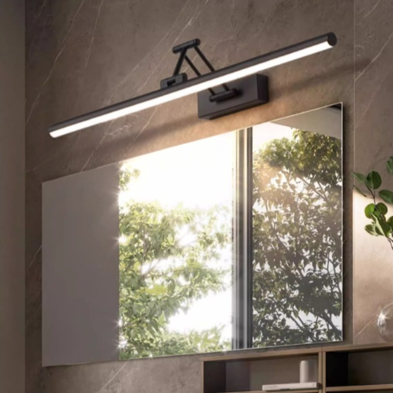 鉄製LEDミラーフロントランプ モダンミニマリズムミラーライ - Lighting Metal Wall Decor のレビューと価格