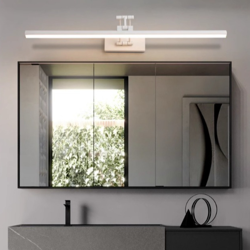 鉄製LEDミラーフロントランプ モダンミニマリズムミラーライ - Lighting Metal Wall Decor のレビューと価格