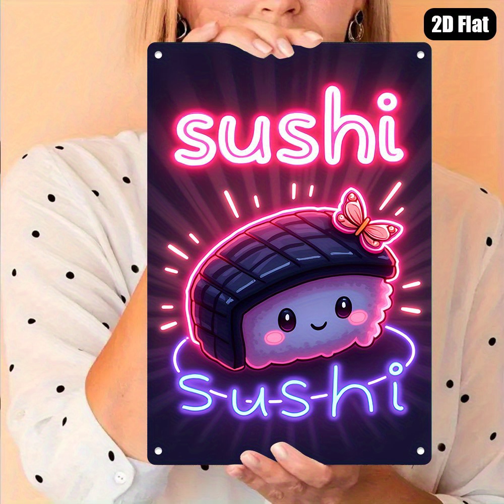 ヴィンテージメタルブリキ看板、ネオンスタイルLEDライトなし - Lighting Metal Wall Decor のレビューと価格