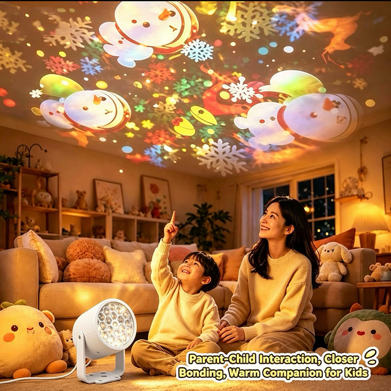 LED回転式プロジェクターランプ、カラフルなオーシャンワール - Lighting World Decor のレビューと価格